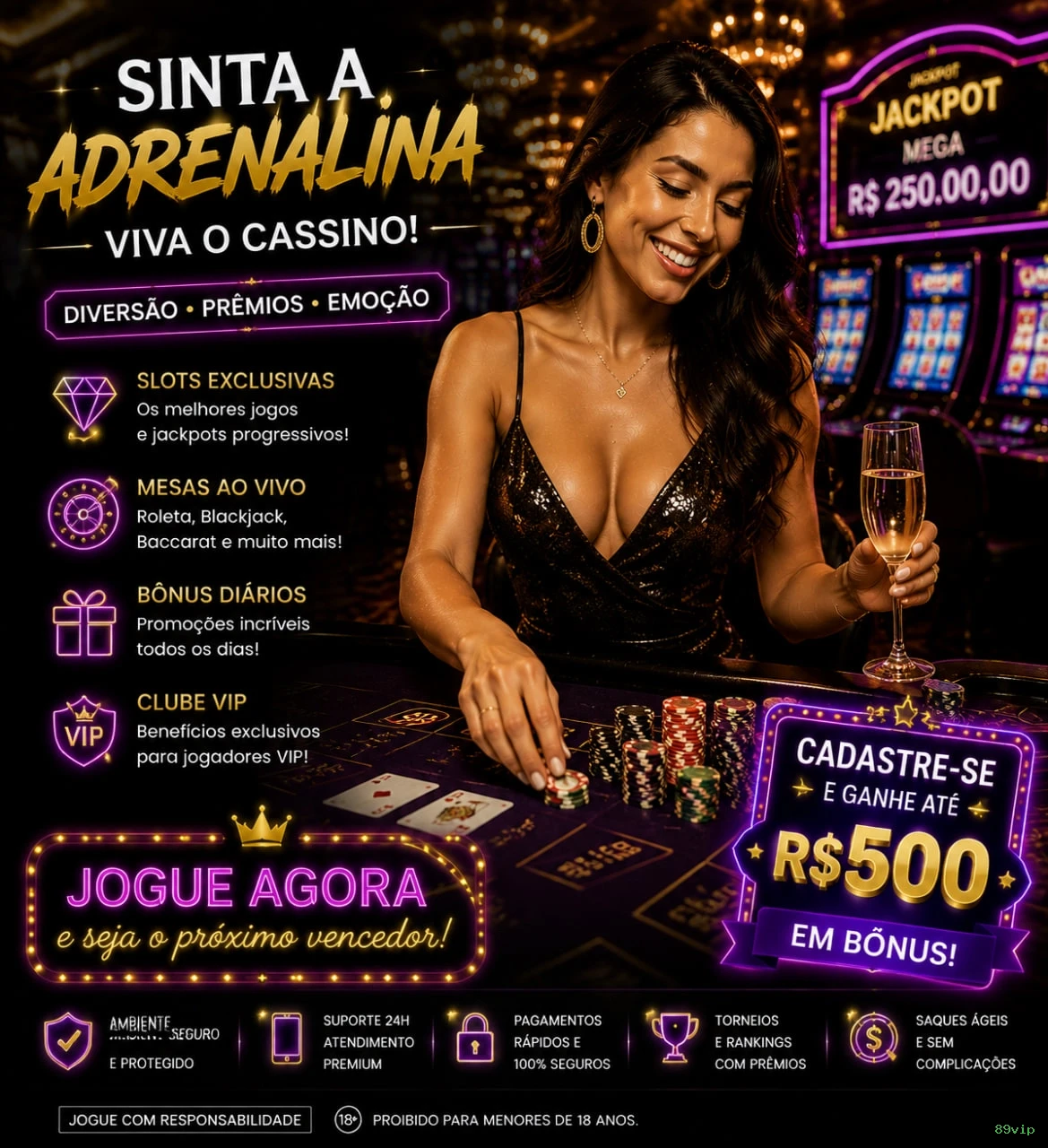 A Magia dos Caça-Níqueis no 89vip